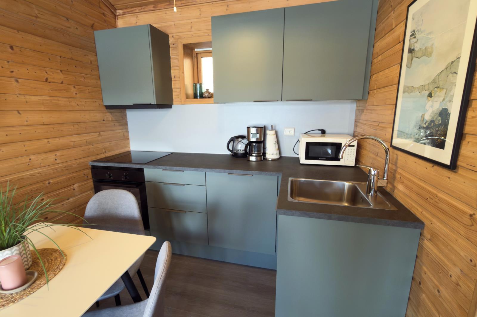 neue Küche mit Spülmaschine