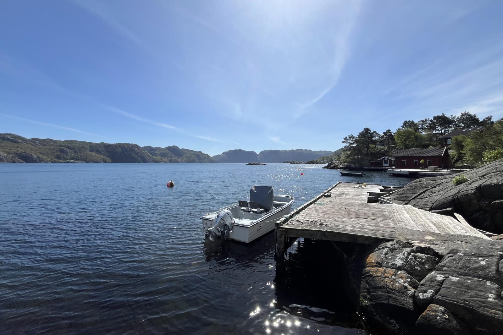 das Extraboot am Steg