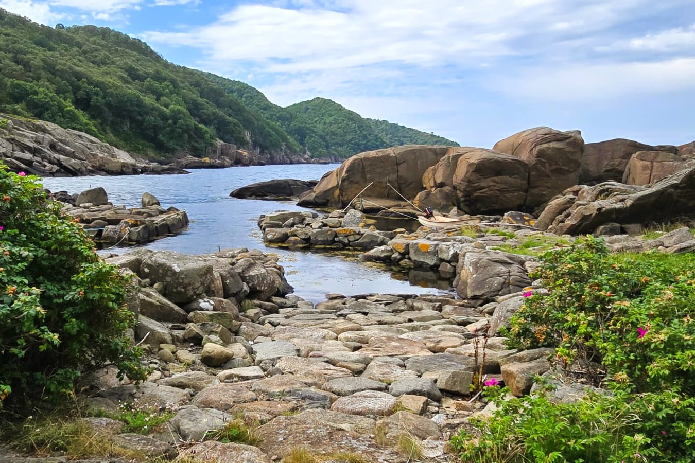 Ellestrand am Eidsfjorden