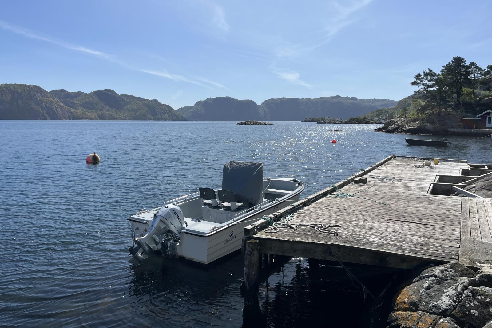 das Extraboot am Steg