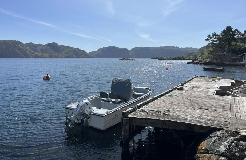 das Extraboot am Steg