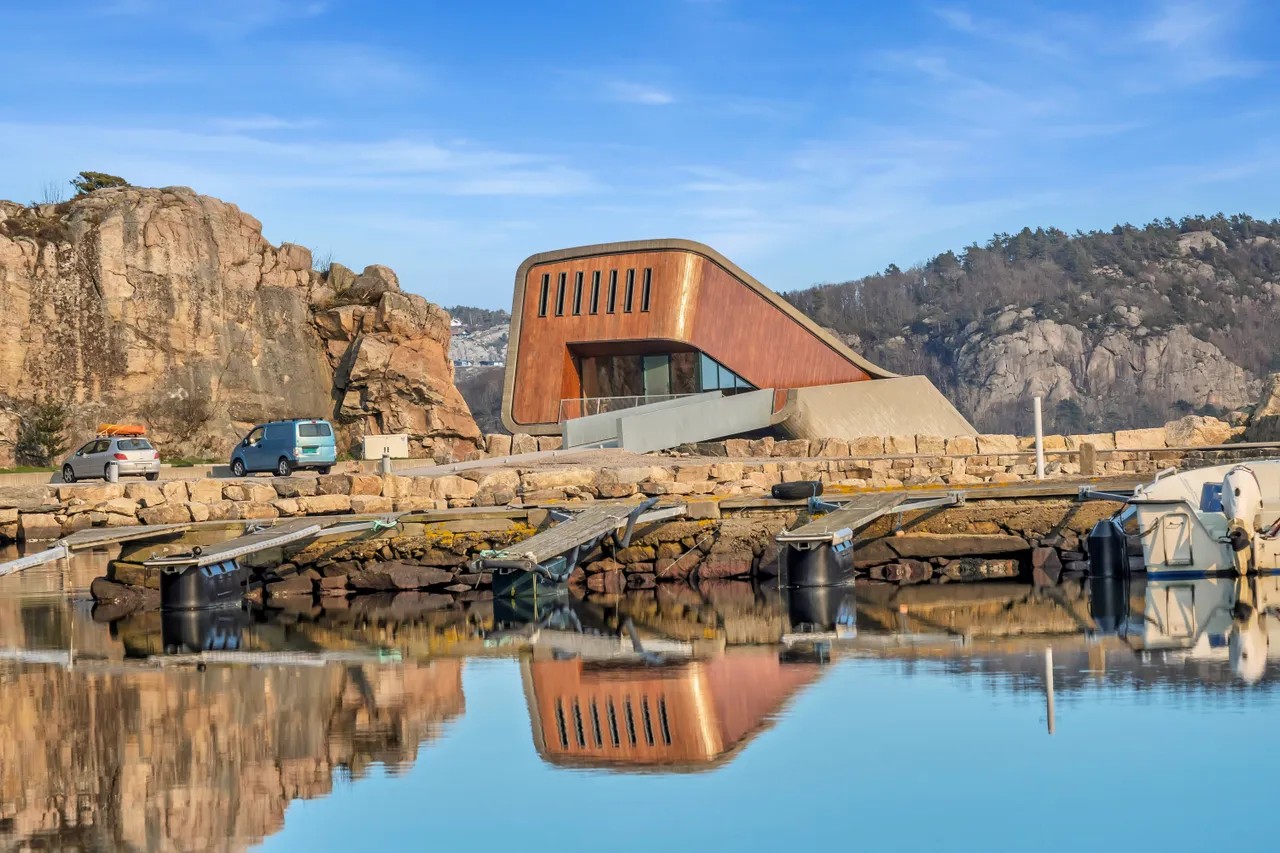 das Unterwasserrestaurant