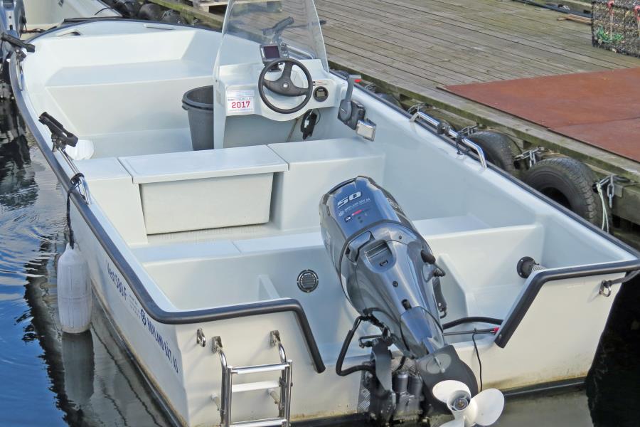 Inklusive Vest 20 Fuß, 50 PS, Kartenplotter - Echolot