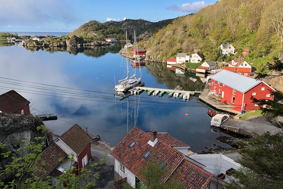 Isbua, das Restaurant auf Hidra