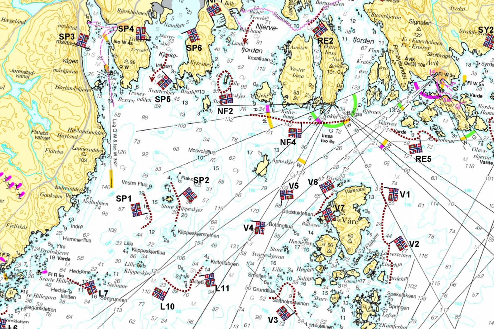 die besten Angelhotspots bei Lindesnes Spangereid
