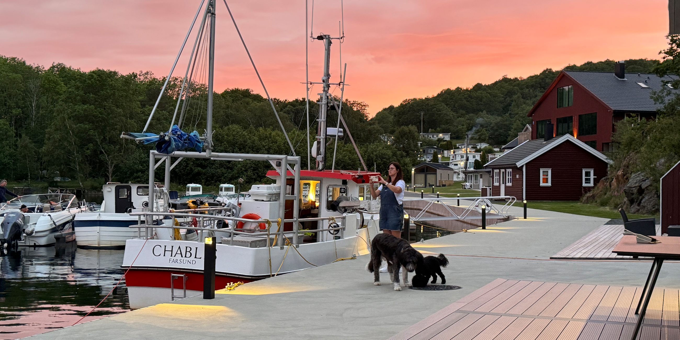 Suednorwegen Farsund Bjoernevag Spind