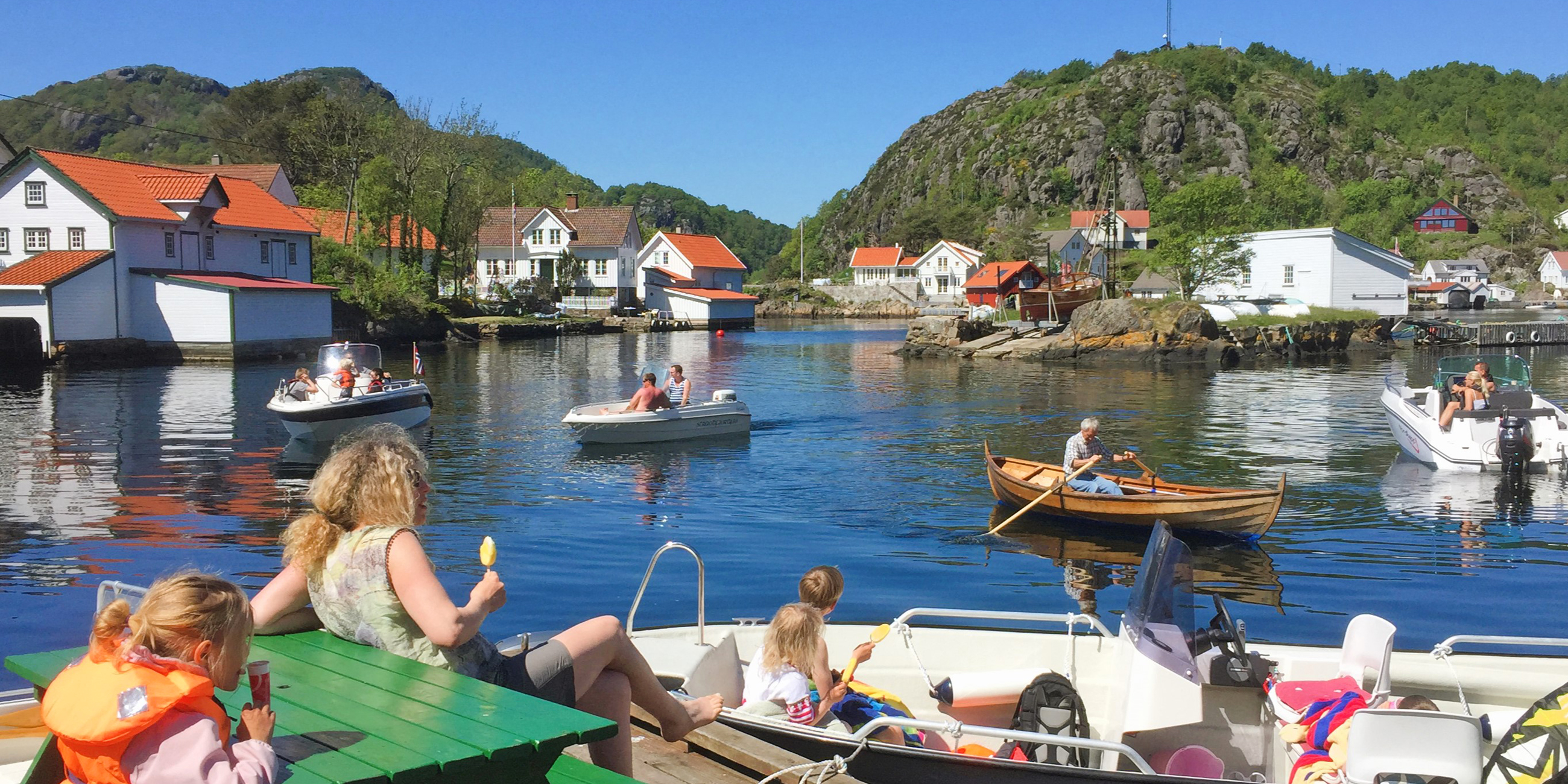 Suednorwegen Hidra Insel bei Flekkefjord